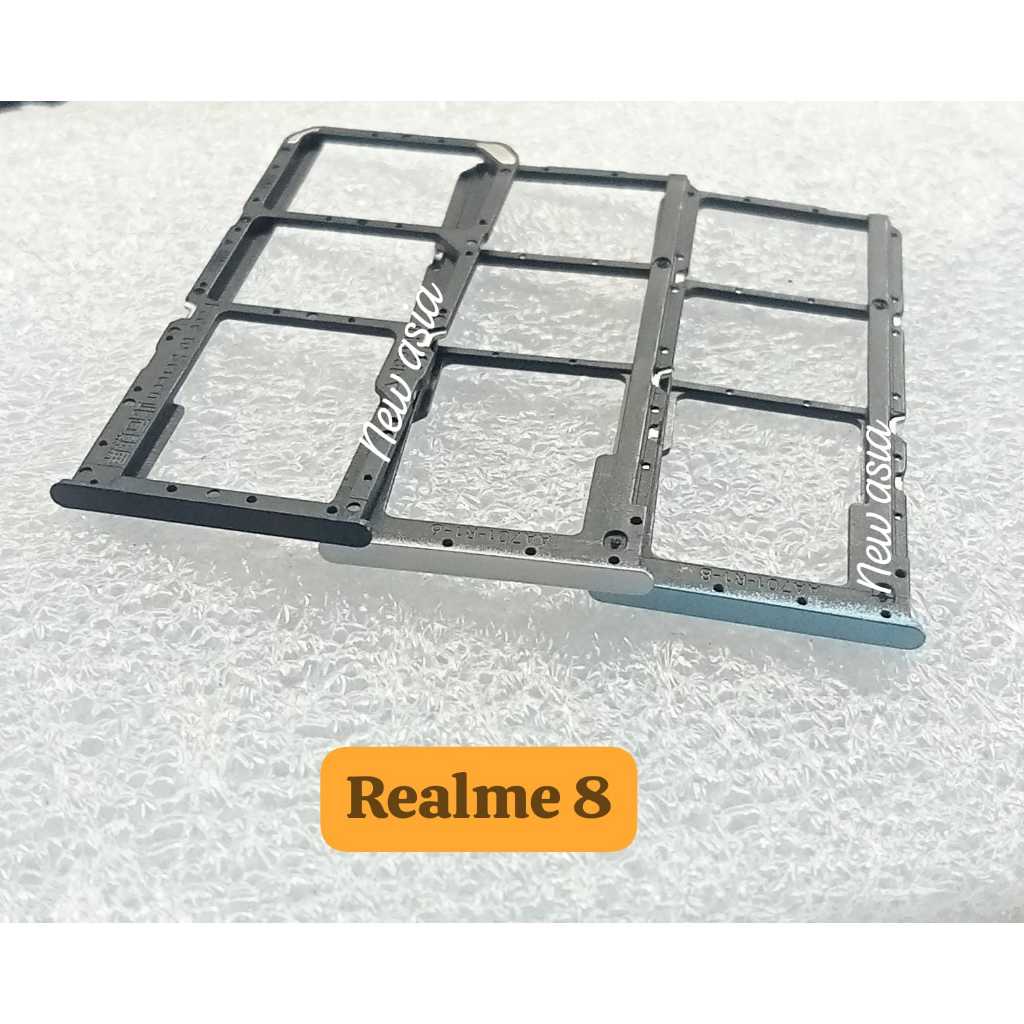 Realme 8 Sim Card Simtray - Simlock - Sim Tray - Slot Sim - Sim Lock Tempat Kartu   Laci