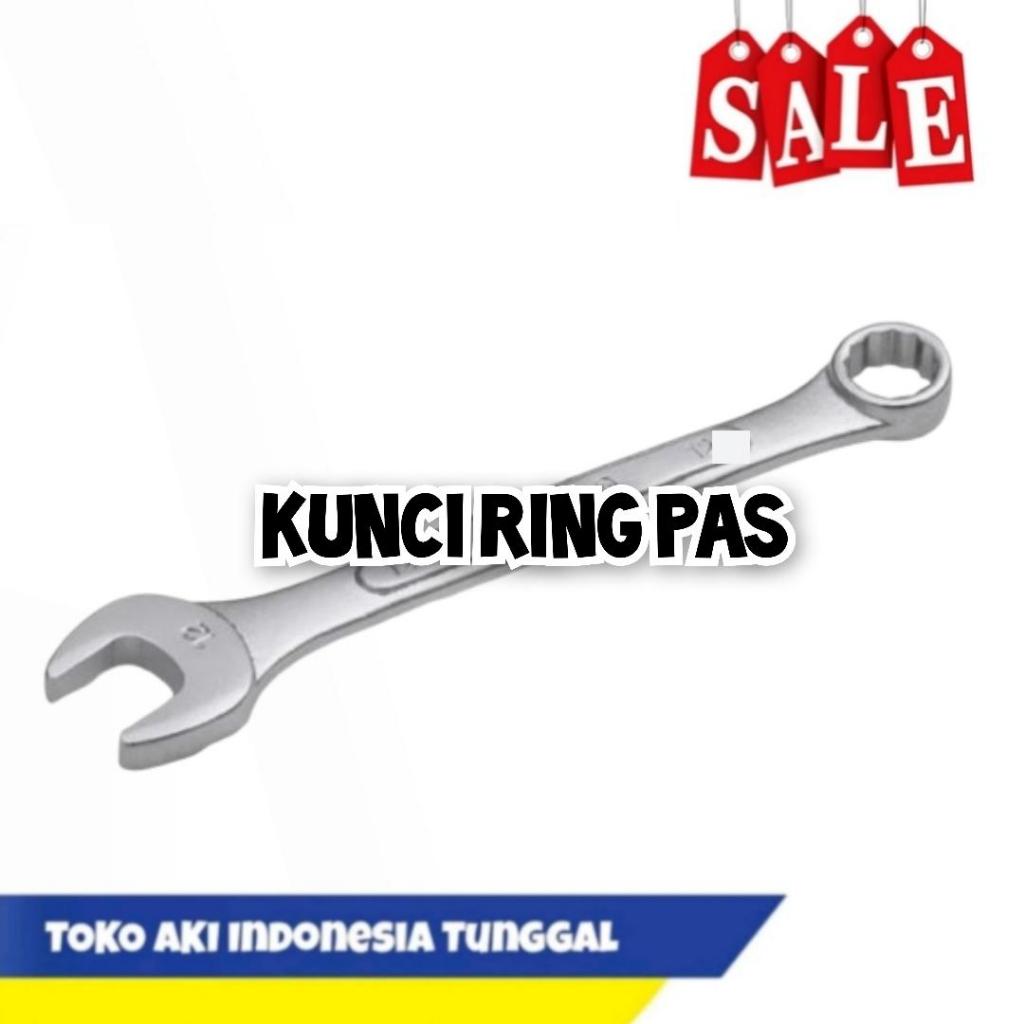 KUNCI RING PAS 17 UNIGO CHROME VANADIUM