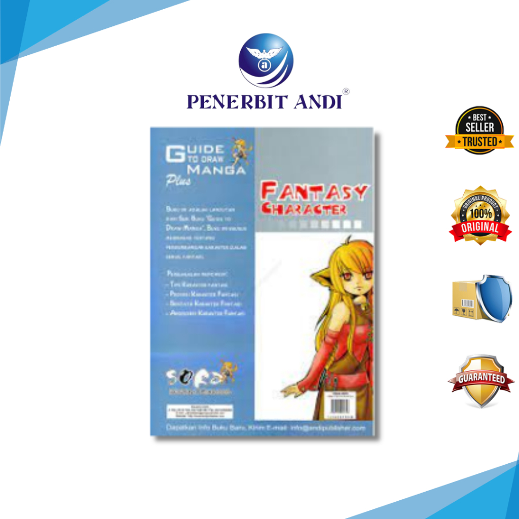 Penerbit Andi - Guide To Draw Manga Plus; Fantasy Character