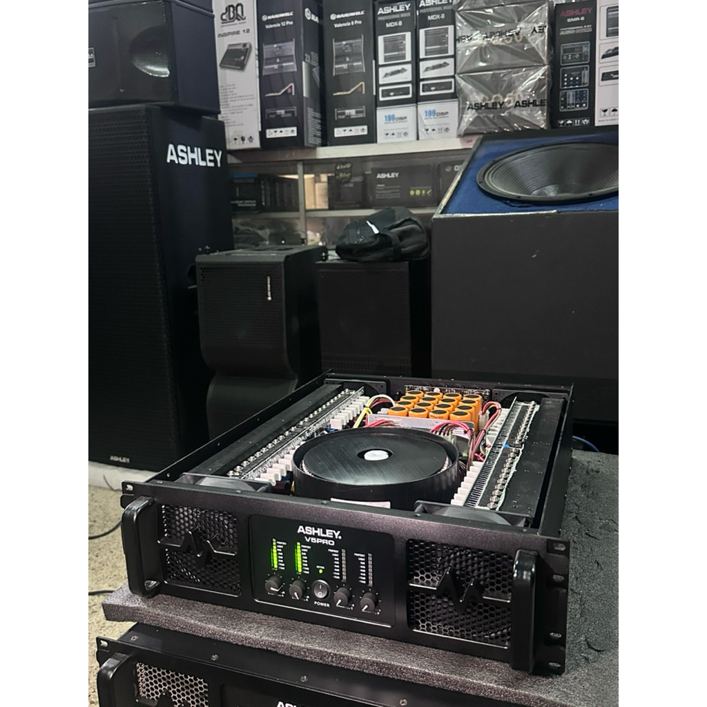 Power Ashley V5PRO Original Amplifier Ashley V 5 PRO - 4 Channel