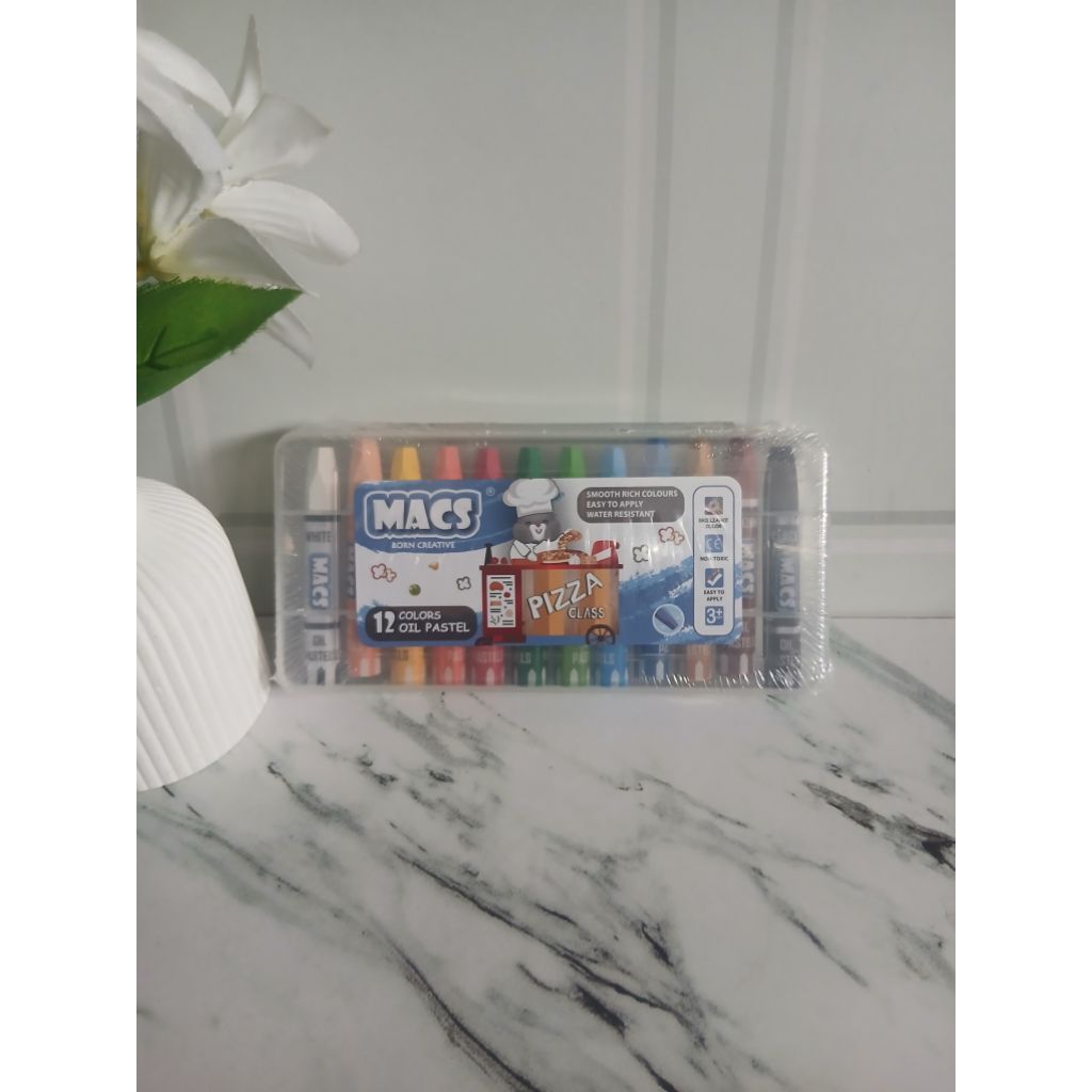 Crayon MACS 12 warna