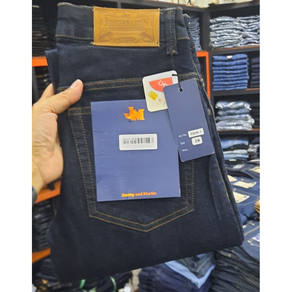 CELANA JEANS JIMMY & MARTIN STRETCH REGULAR (P800-1)