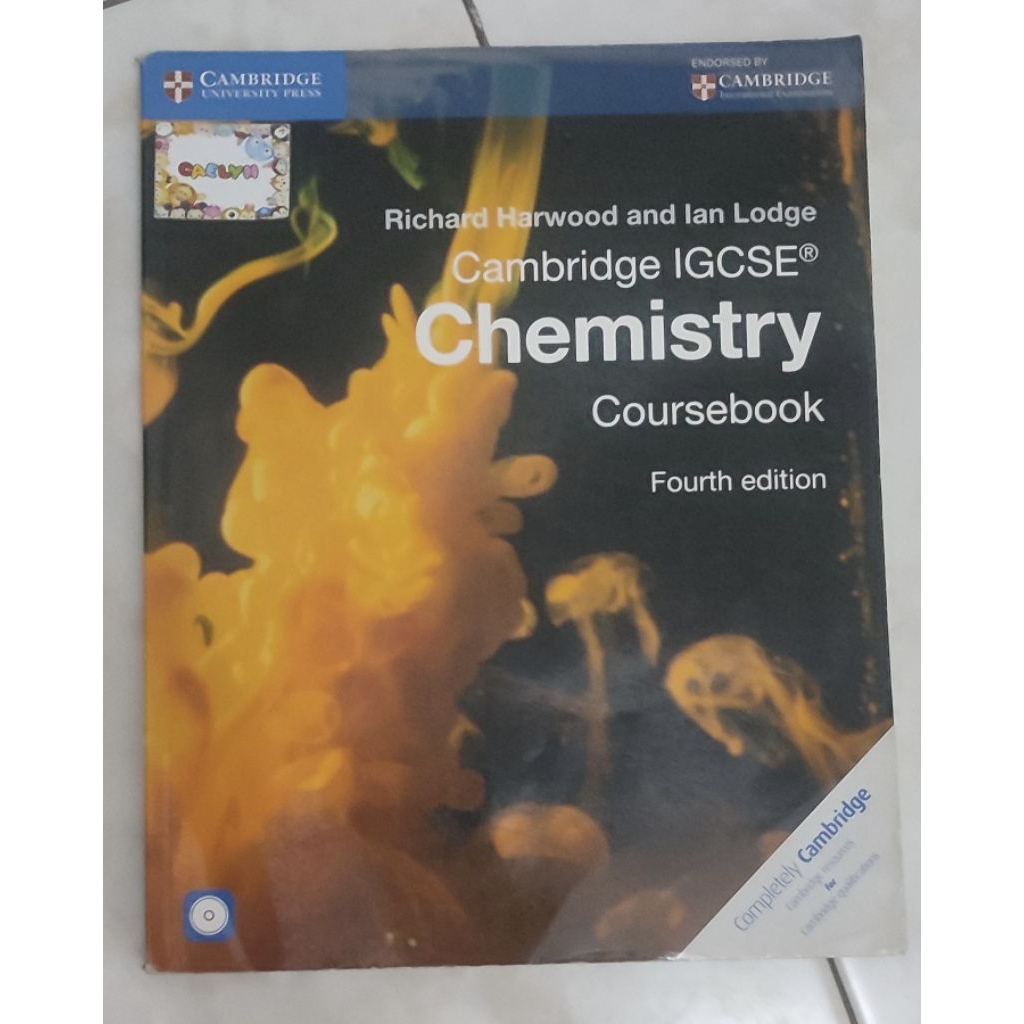 Cambridge IGCSE Chemistry course book