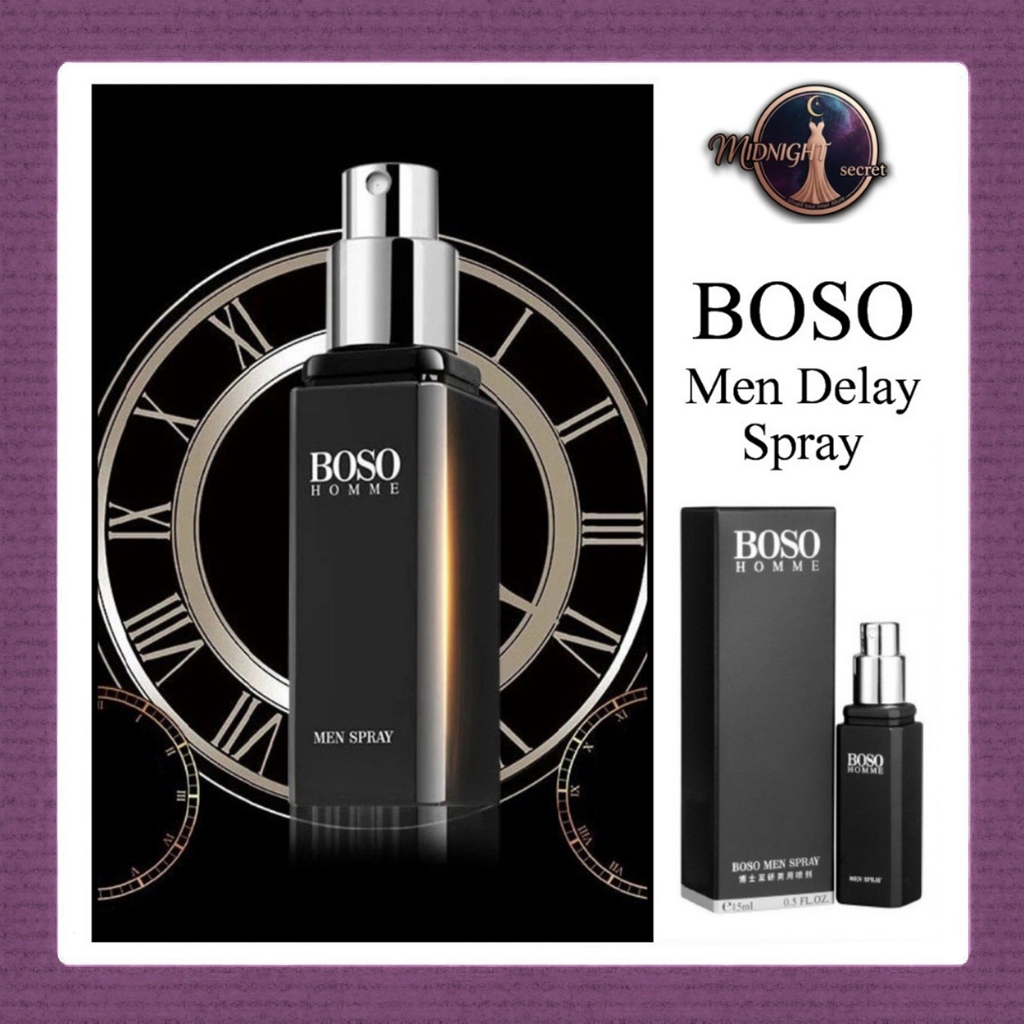 Midnight Boso Spray Delay Black