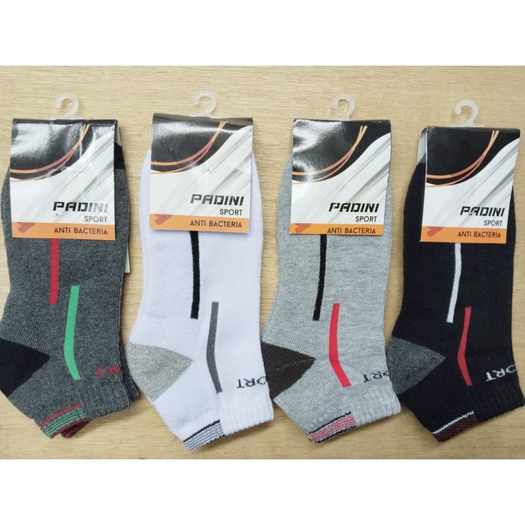 Kaos kaki sport mata kaki (pendek) Padini grosir 1 lusin