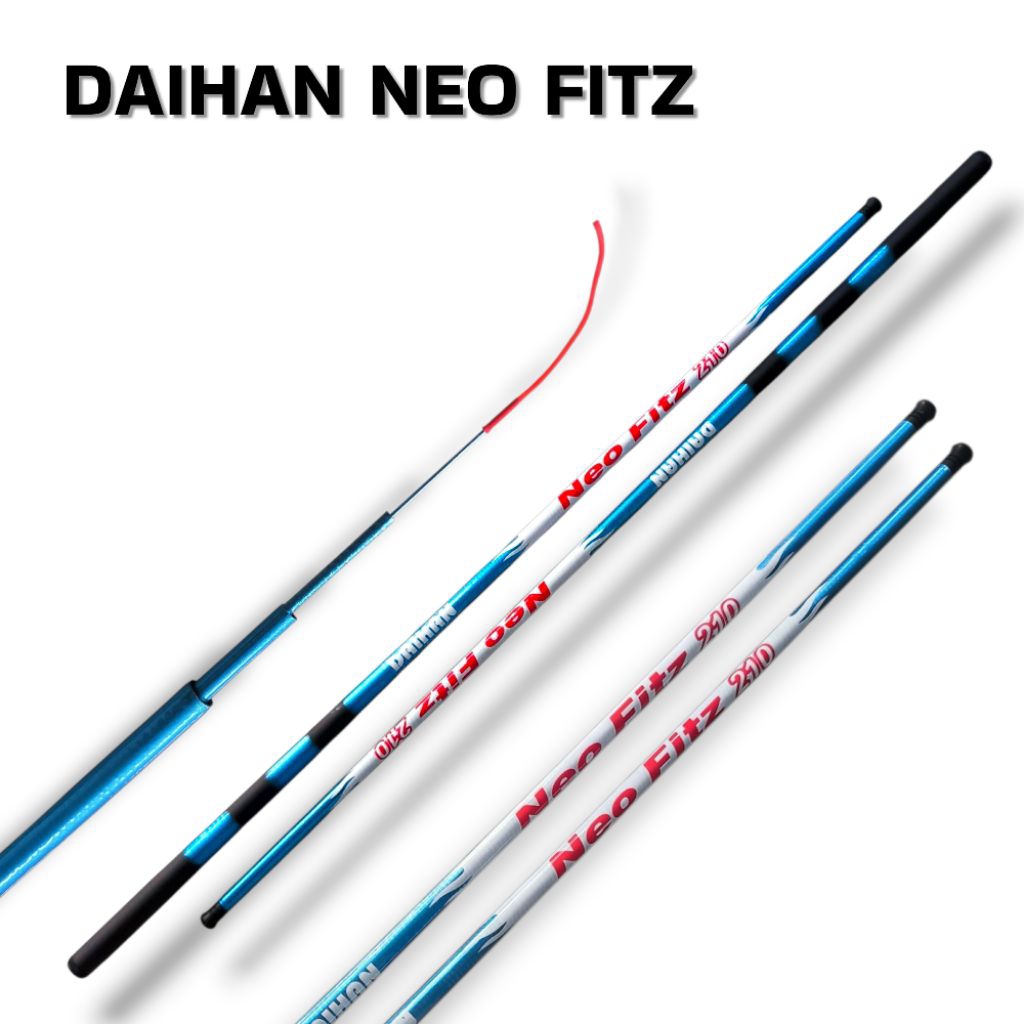 Joran Tegek Fiber Daihan Neo Fits Ruas Panjang Action Medium Lentur