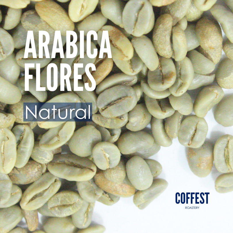 Green Bean Specialty Arabika Flores - Natural Processed - 1 kg