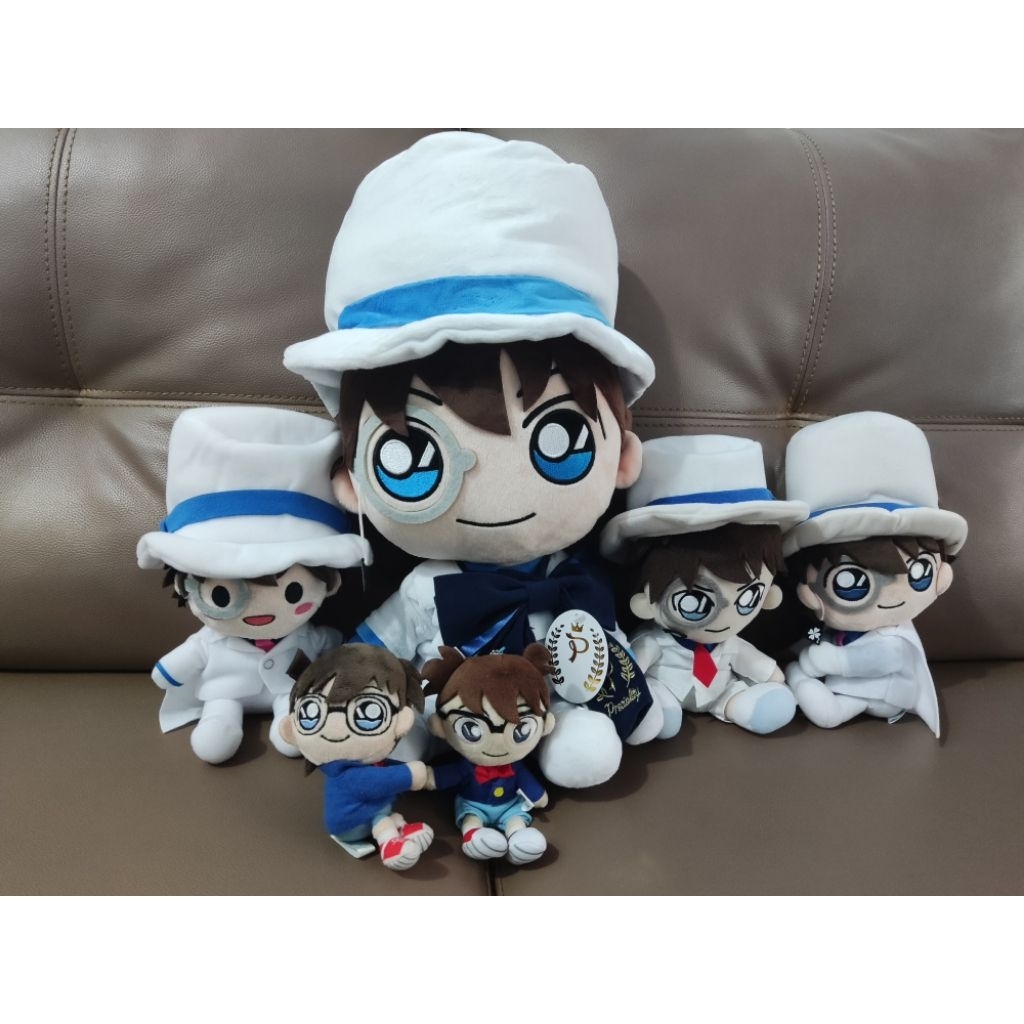 (READY STOCK) Kaito Kid Plushie / Conan Edogawa Plushie / Boneka Detective Conan