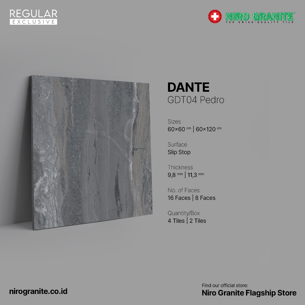 NIRO GRANITE 1st Grade - Dante GDT04 - Slip Stop