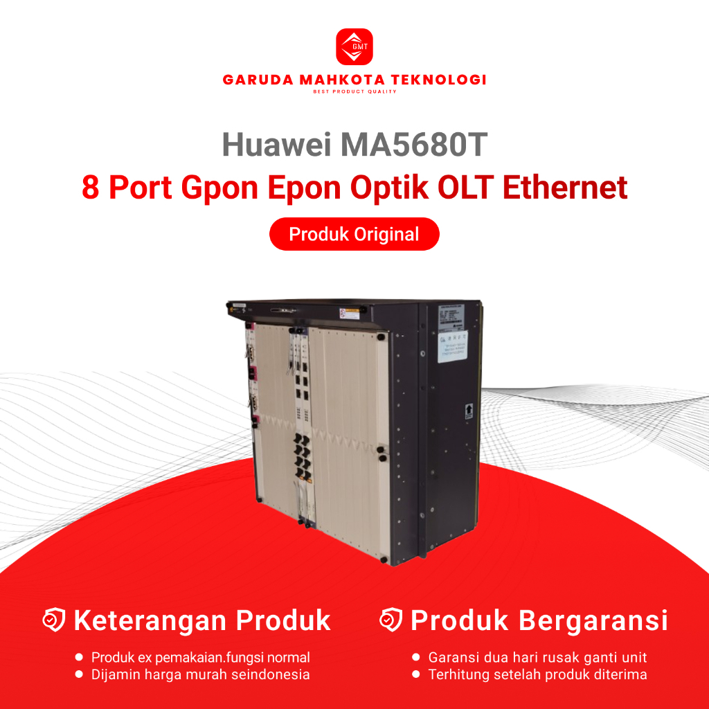 Huawei MA5680T 1G 8 Port Gpon Epon Optik OLT Bekas Original