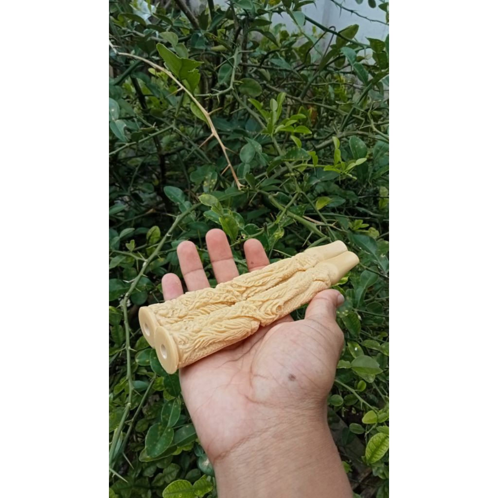 once srigading model ukir naga panjang 15cm