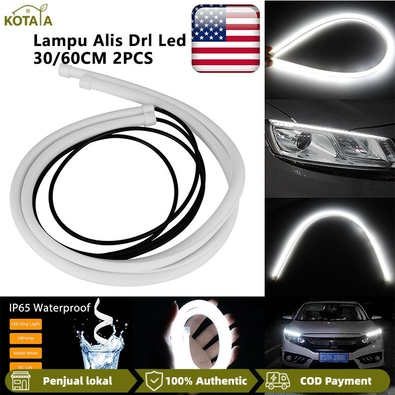 Lampu Alis Drl Led 30 CM 1 Mode Grade A Premium Class Mrek Aes Original