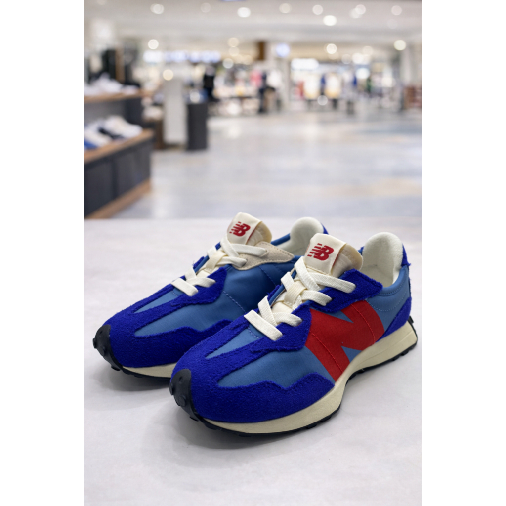 new balance 327 kids blue edition