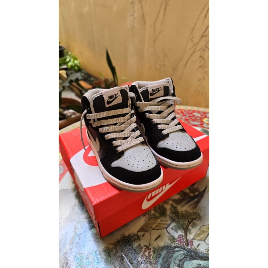 Sepatu second NK DUNK HIGH shadow grey SZ 30