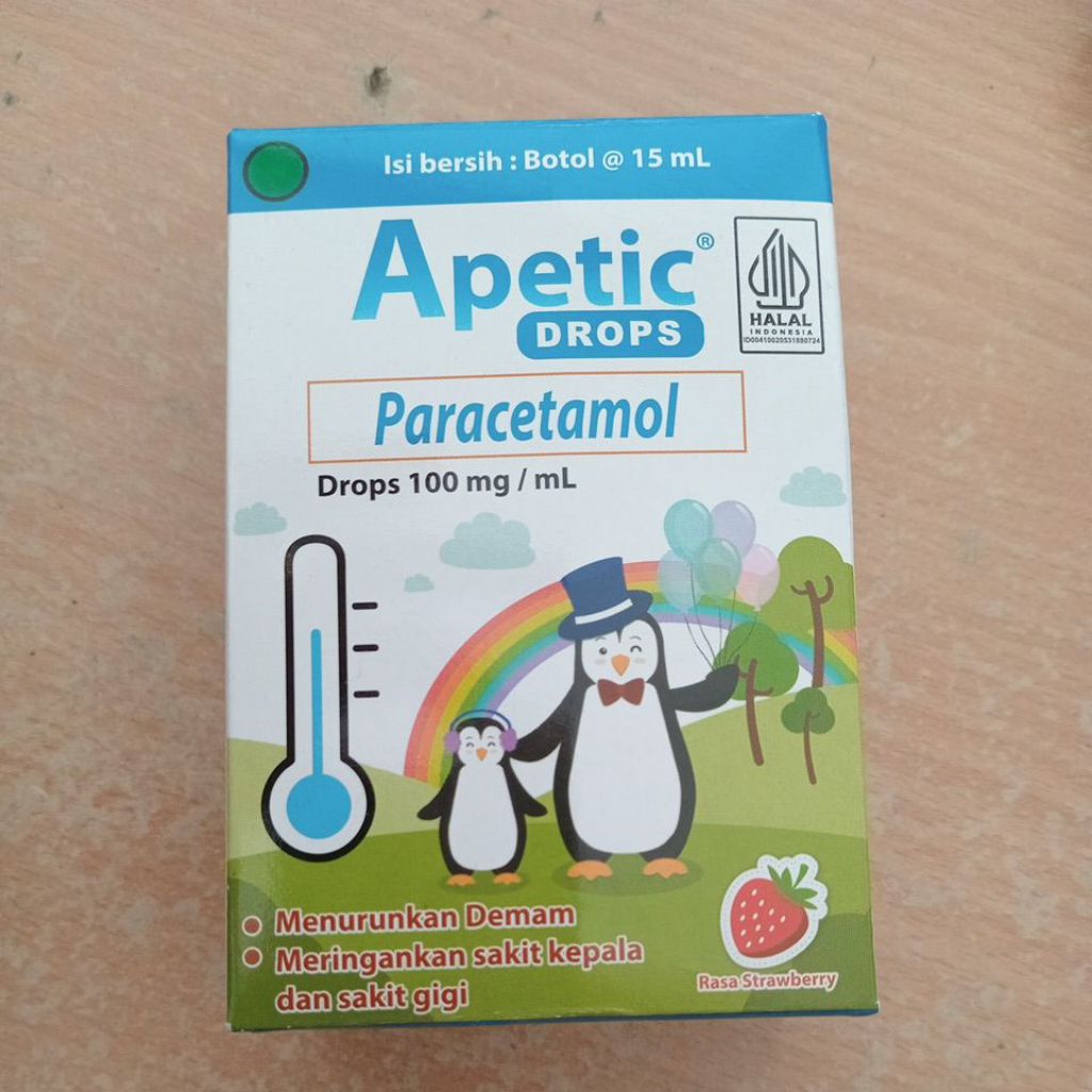 Apetic drop paracetamol bayi
