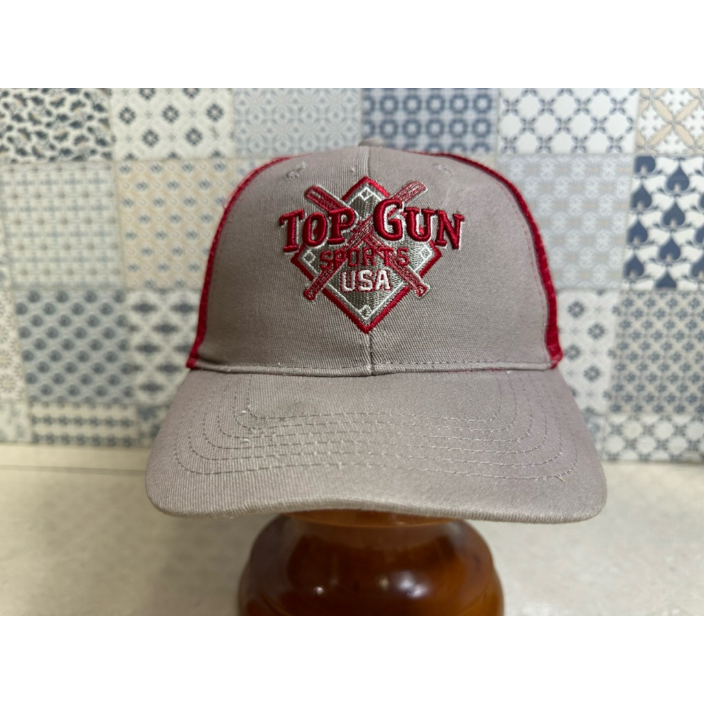 Topi Second Brand Branded Trucker Top Gun Sport USA Official Tag Original