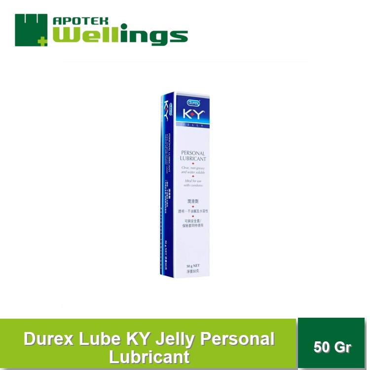 Wellings Durex Lube KY Jelly Personal Lubricant 50Gr
