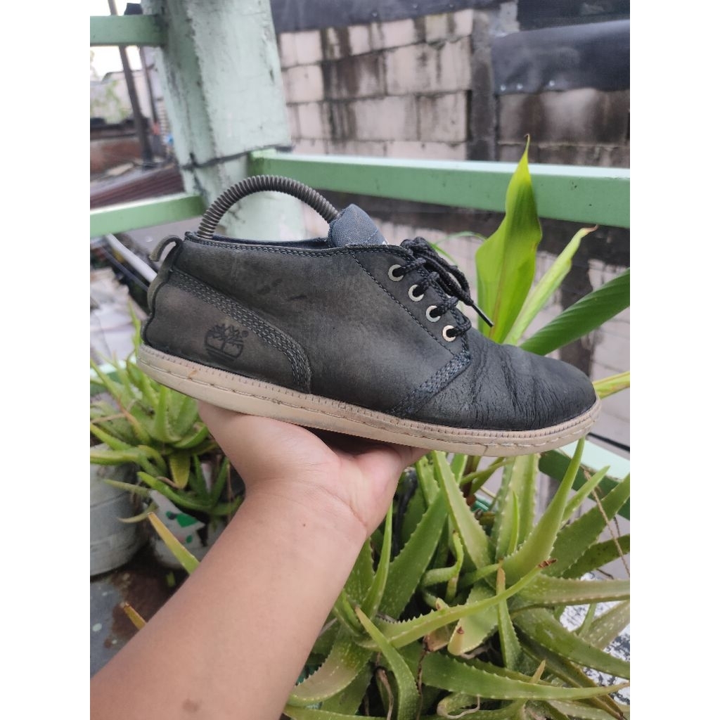 Timberland Newmarket LP Chukka Leather Navy White Original Size 40