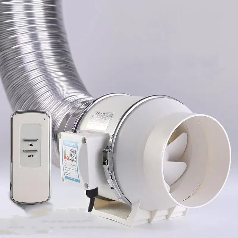 Exhaust Fan With Ducting