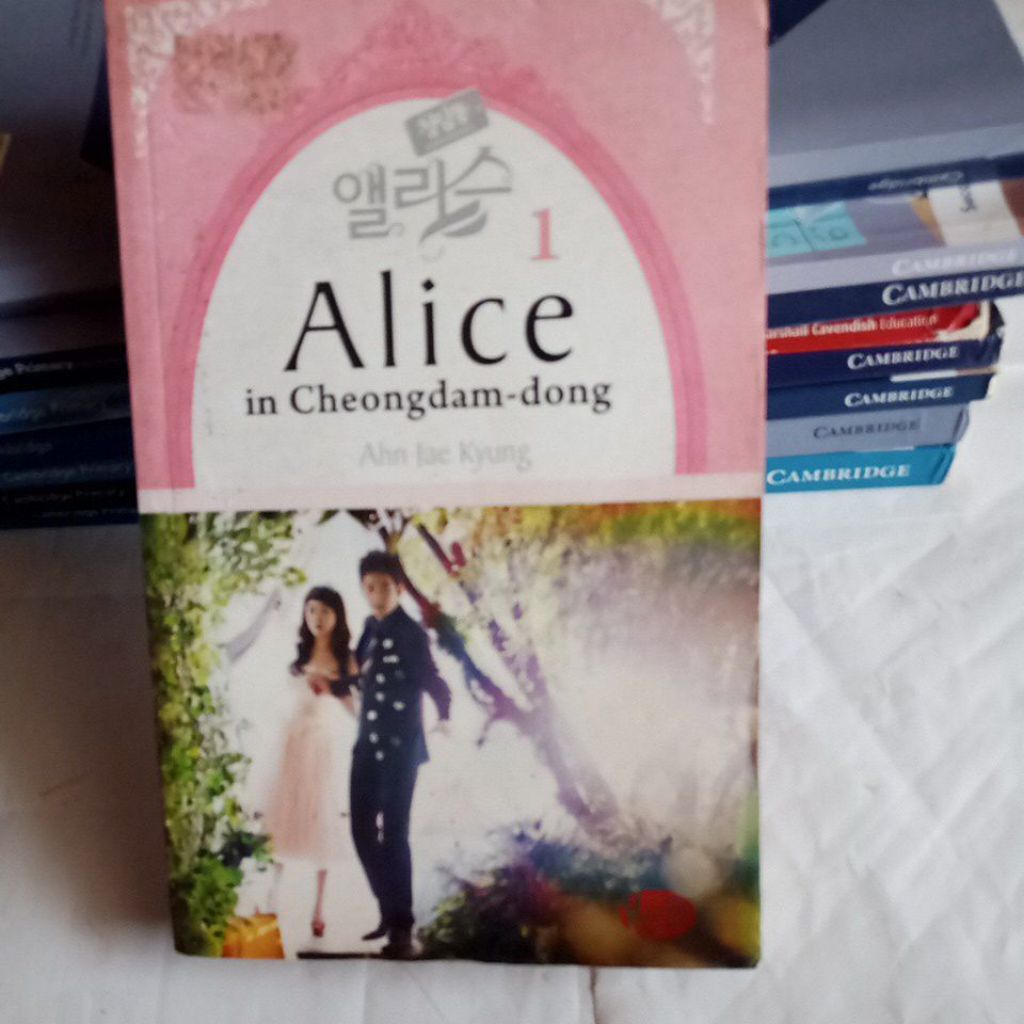 BUKU NOVEL ALICE IN CHEONGDAM- DONG AKU TIDAK BISA KEMBALI MENJADI DIRIKU YANG KEMARIN,KARENA AKU SE