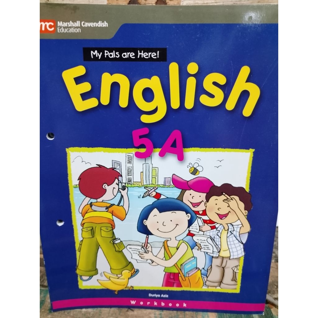 MY PALS ARE HERE ENGLISH 5A WORKBOOK PENERBIT MARSHALL