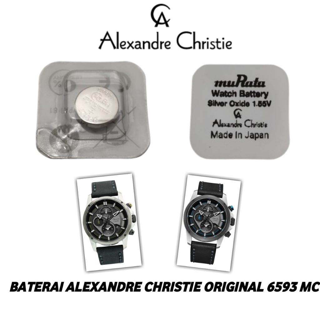 Baterai Alexandre Christie original 6593 MC