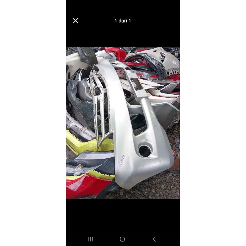 bemper depan avanza G 2012-2015