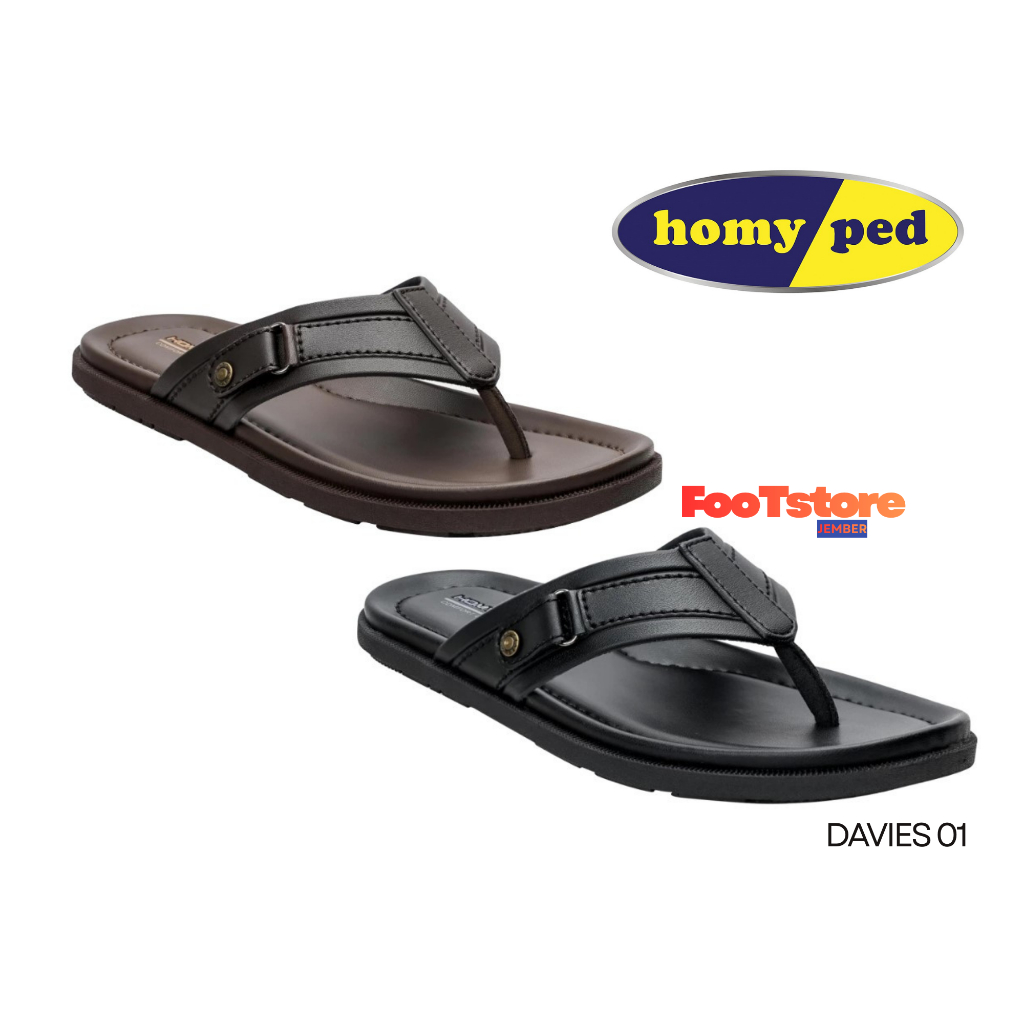 Sandal Japit HOMYPED Asli original 100% / Sandal Japit Pria / anak muda dan dewasa  - D01 - Sandal T