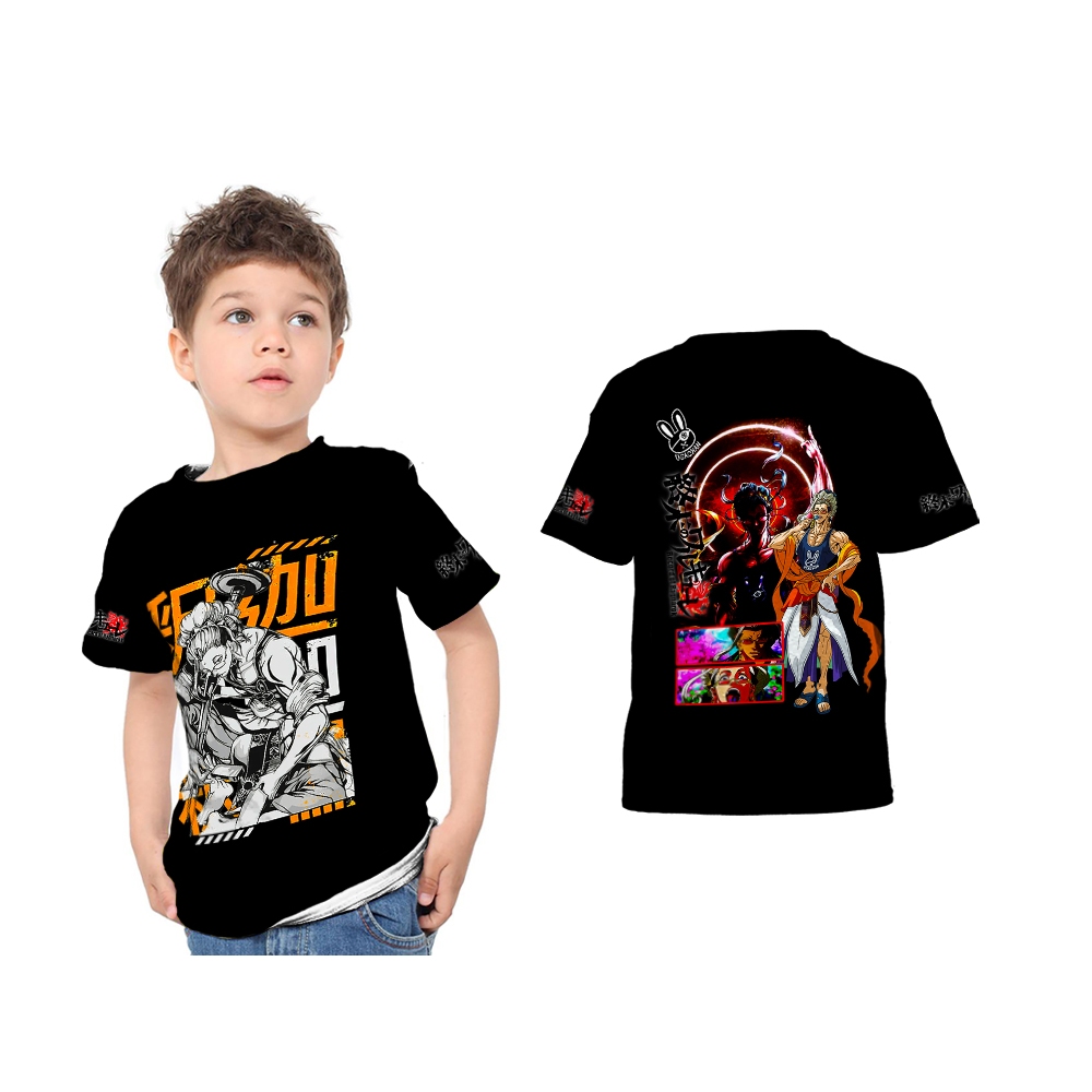 Baju Kaos Jersey Anak Record Of Ragnarok Buddha Art 1-2 Custom Full Print