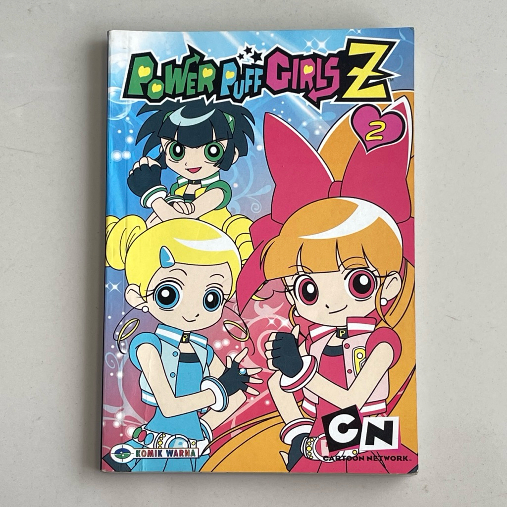 KOMIK WARNA THE POWERPUFF GIRLS POWERPUFF GIRLS Z 2