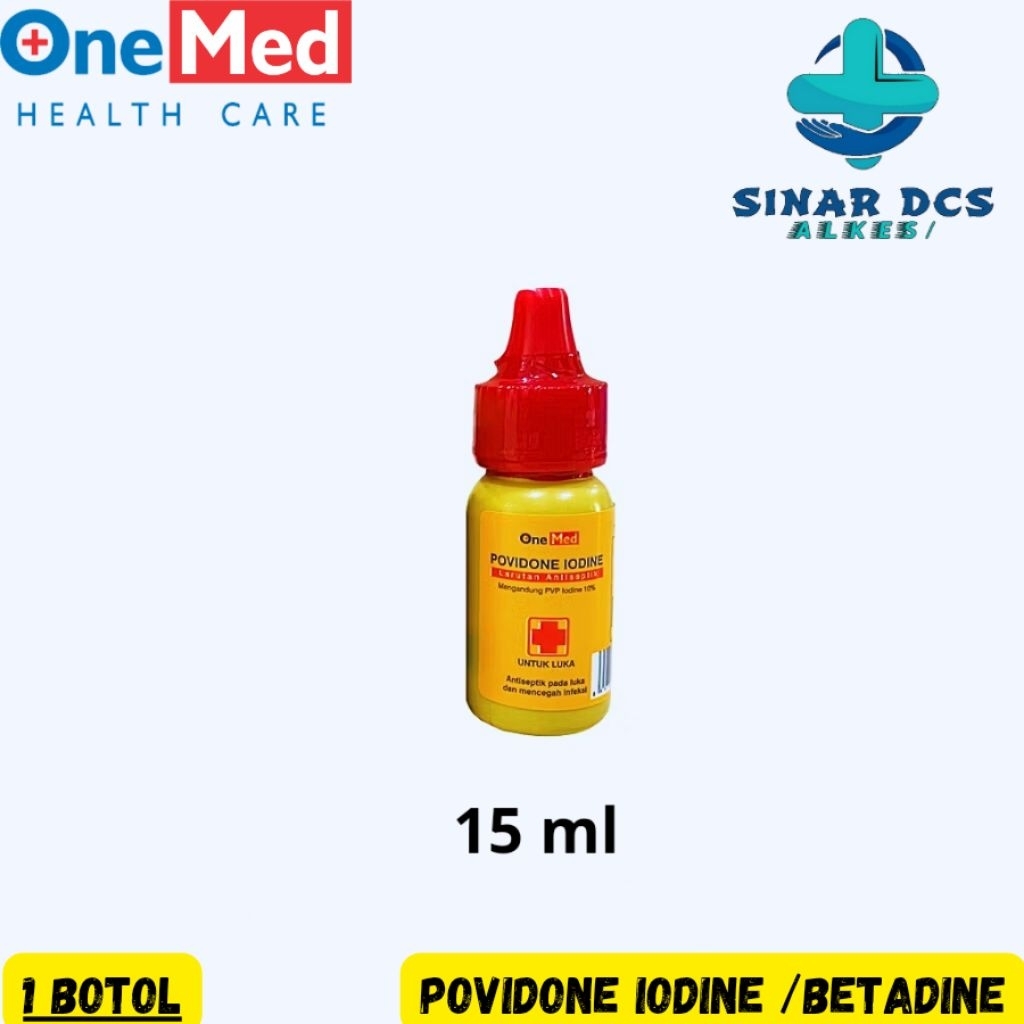 Povidone Iodine 15 ml / Betadine 15 ml / Povidone Iodine Antiseptik