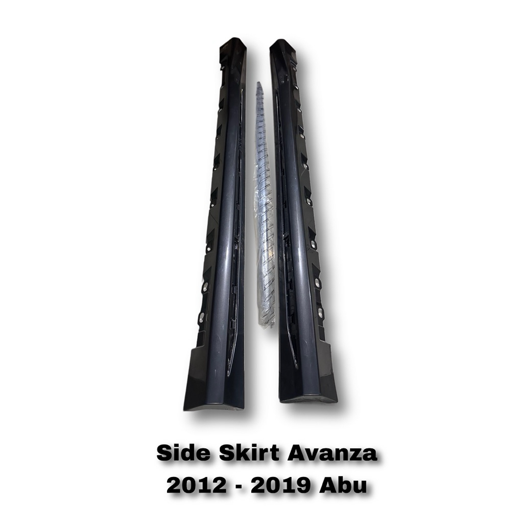 Side Skirt Avanza 2012 - 2019 / Body Kit Samping Avanza