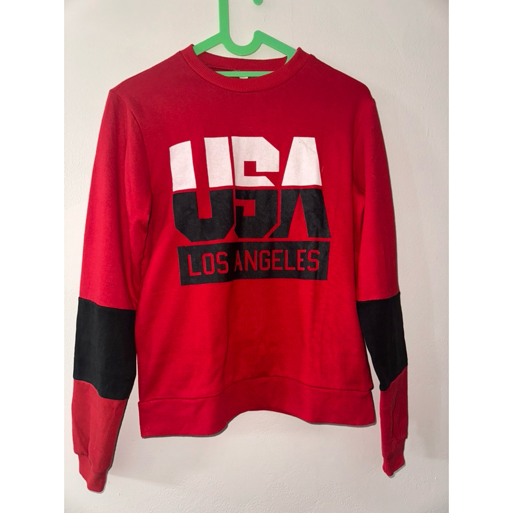 Crewneck USA Los Angeles (BARANG BEKAS/SECOND)