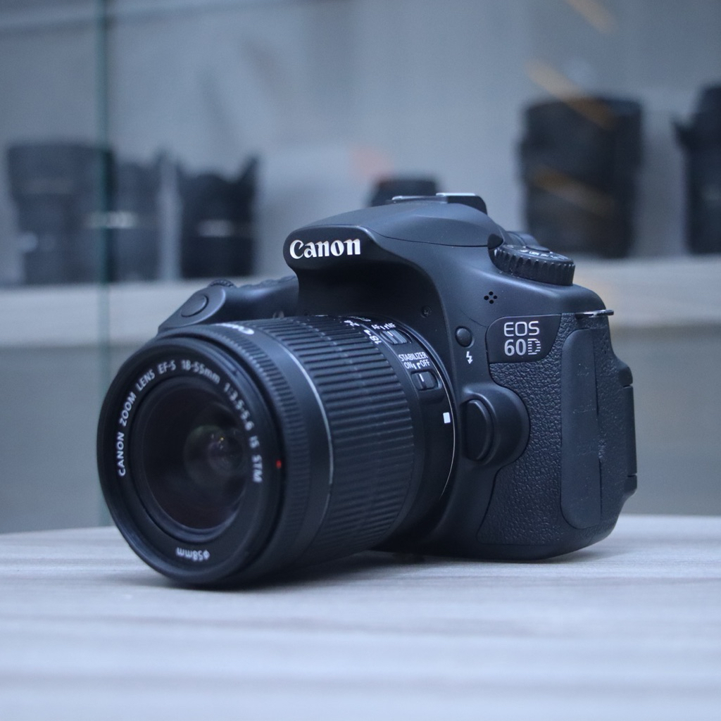 Canon EOS 60D Kit IS STM - Kamera DSLR - CANON - 60D - Kamera Murah
