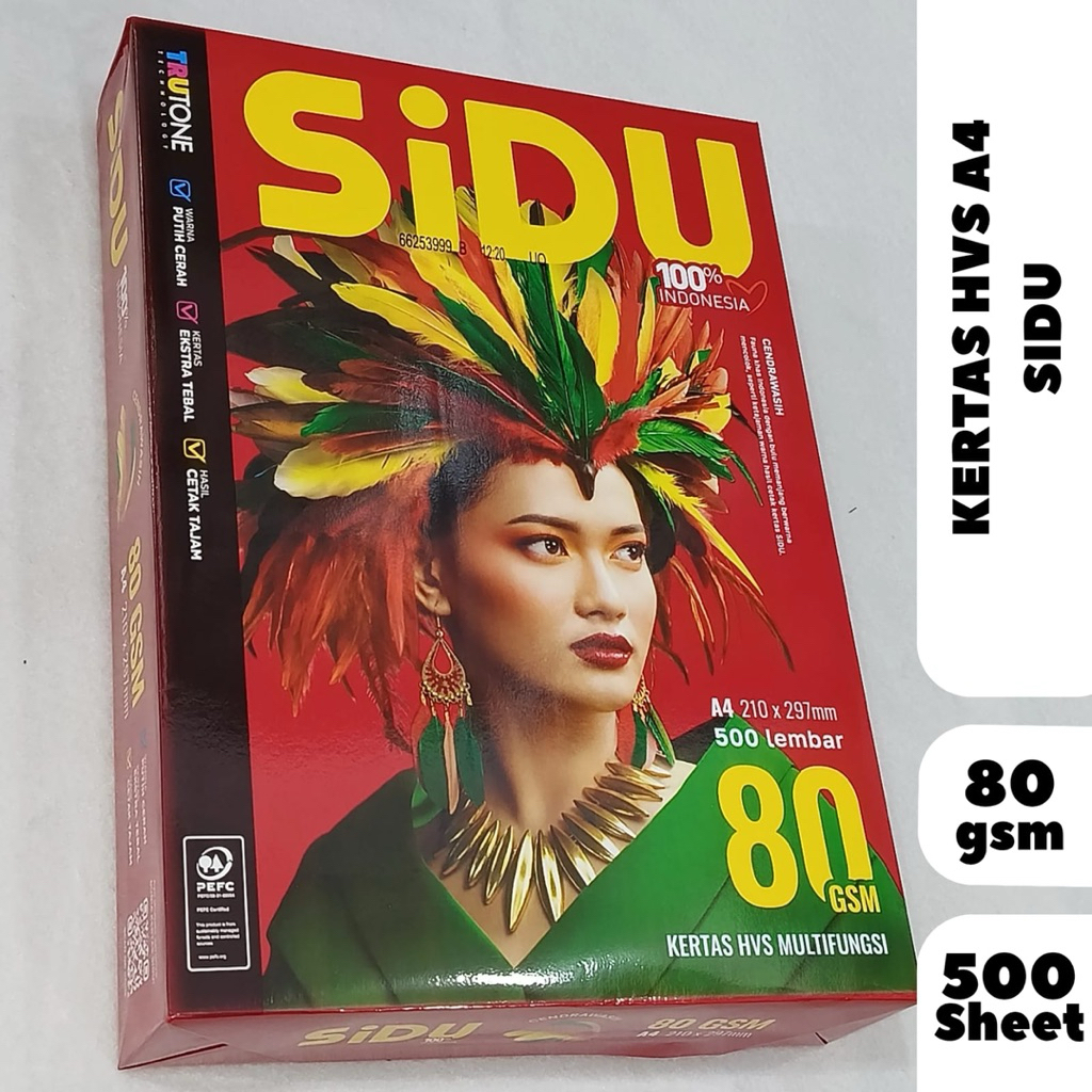 kertas hvs a4 dan f4 sidu 80 gsm