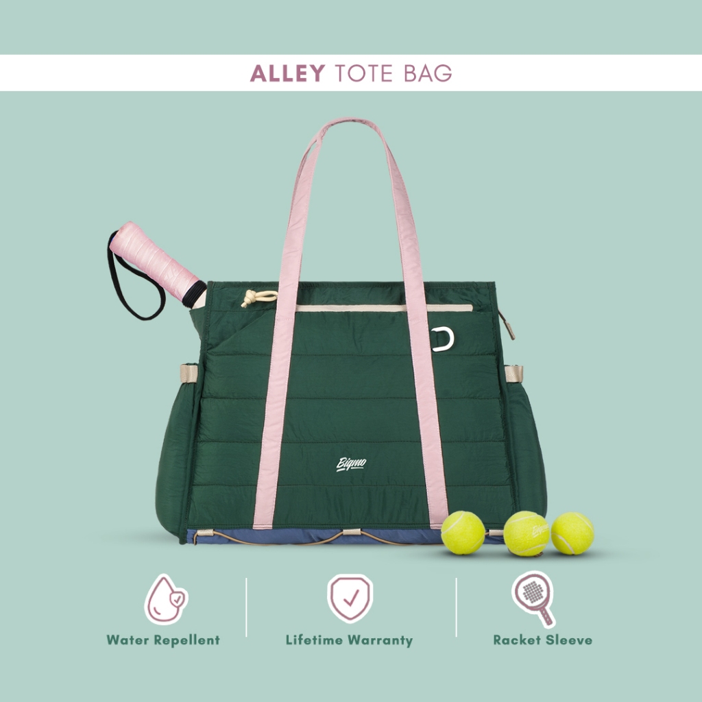 Bigmo Alley Totebag Clover Tas Tenis-Padel (Tas Olahraga) Water-Repellent