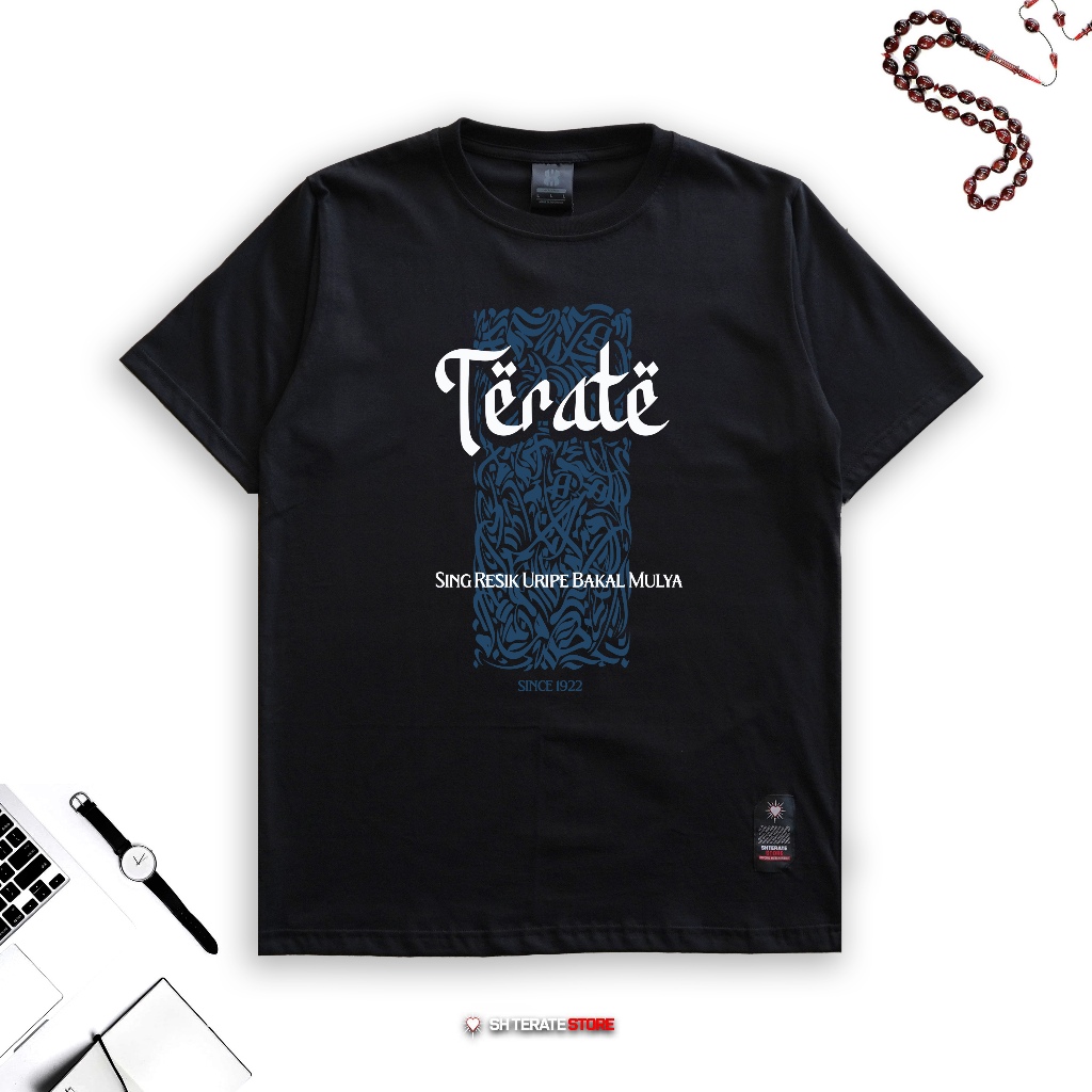Kaos Pria Original 100% KAOS PSHT 24S | T-SHIRT SH TERATE ORIENTAL - HITAM | KAOS PSHT SIMPLE TERBAR
