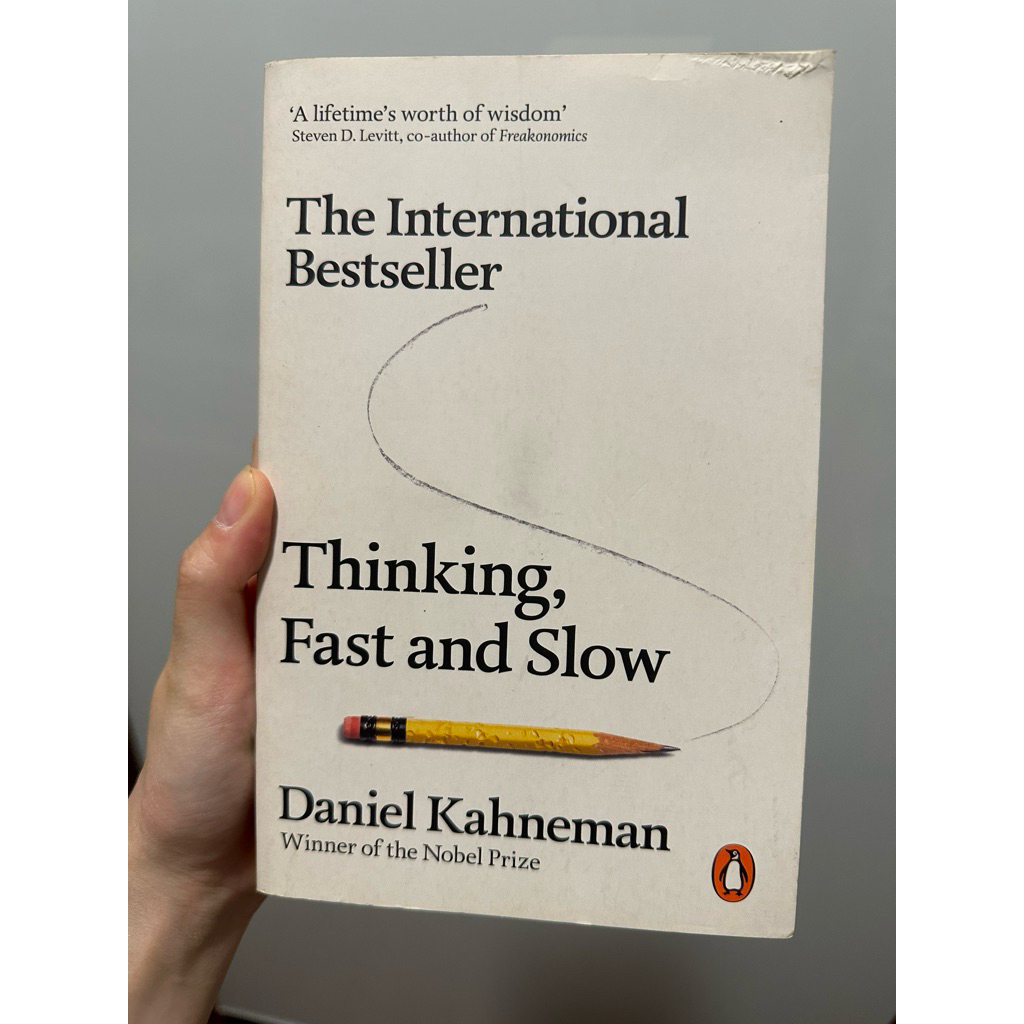 Buku PRELOVED thinking fast and slow
