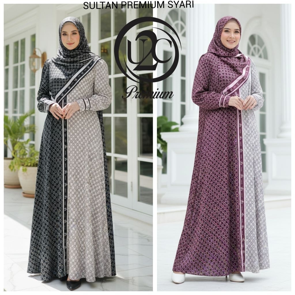 gamis sultan syari premium by butik U2C
