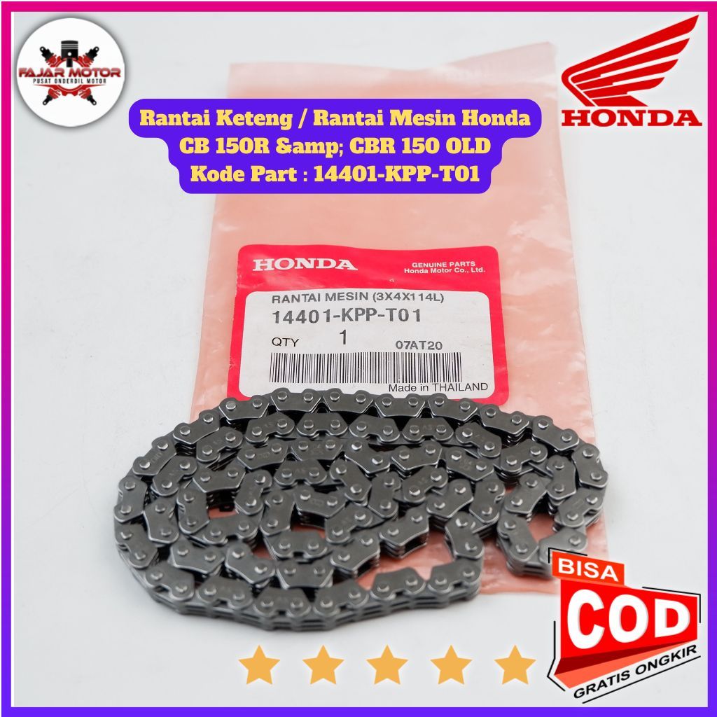 Rantai Keteng Kamprat Honda CB150R Streetfire OLD / CBR 150R OLD Thailand Original (Kode KPP)