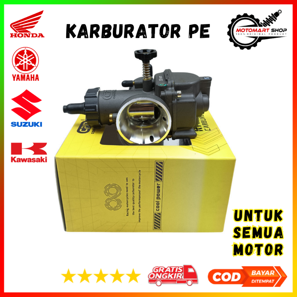 Karburator Racing Original CPO PE 24 - 26 - 28 - 30 / Karbu PE Resing CPO P Gen Motor Universal