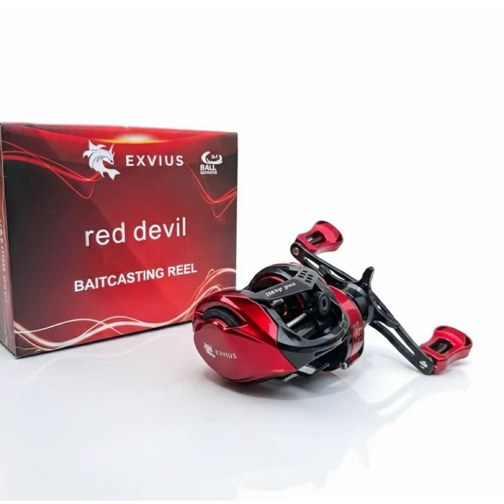 REEL BC ZORRO RED DEVIL DRAG CLICKER