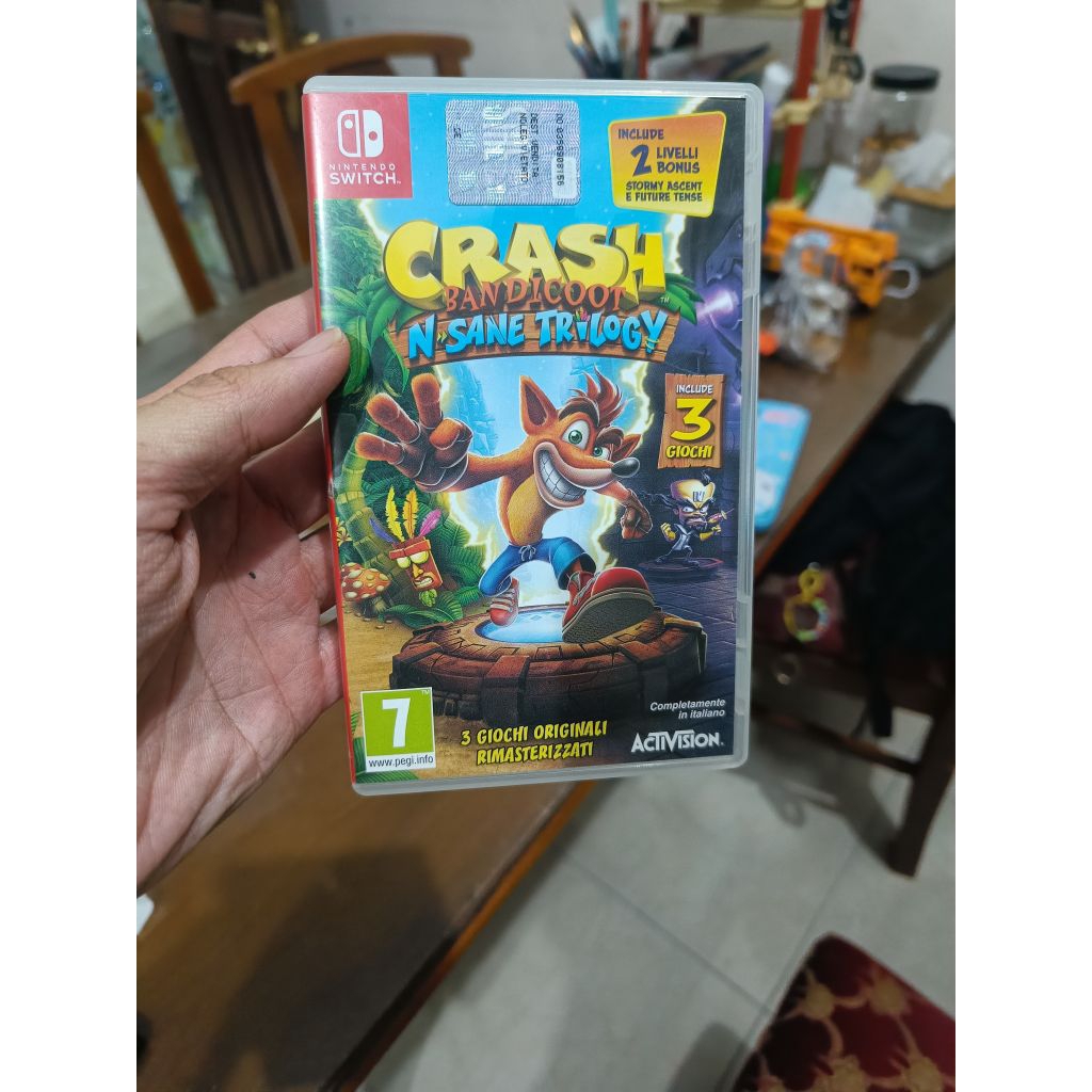 Crash bandicoot nsane trilogy Nintendo switch