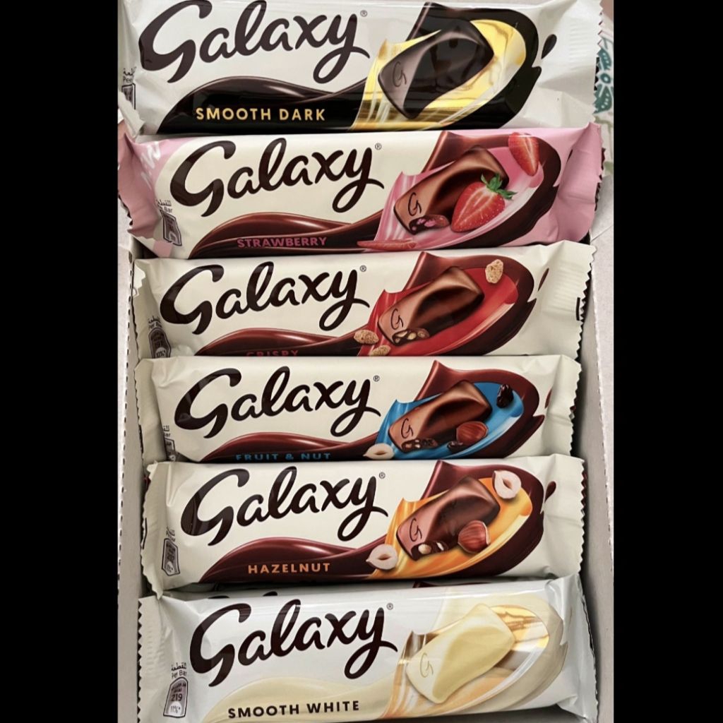 Coklat Galaxy 6 rasa coklat arab saudi