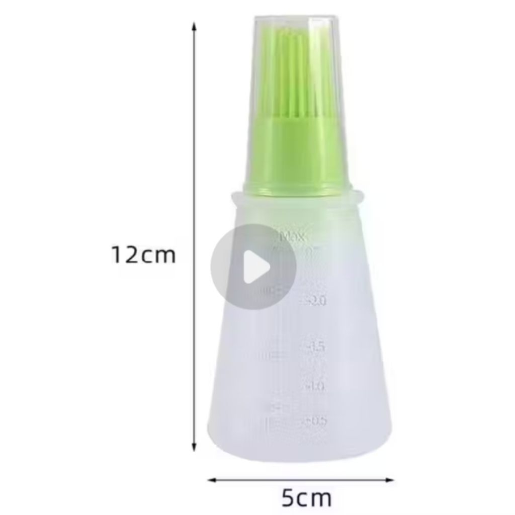 Botol kuas pengoles untuk minyak silicone 60 ml