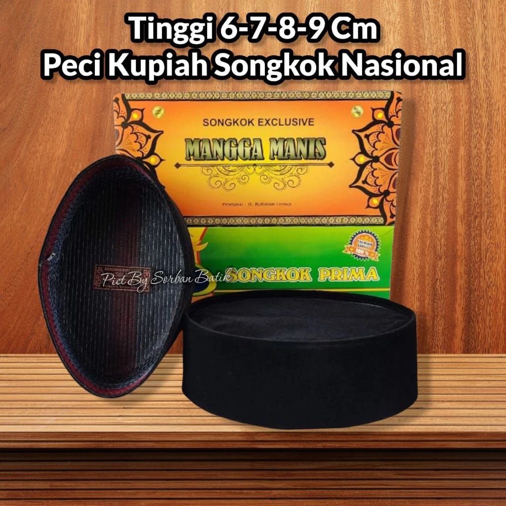 peci kopiah songkok mangga manis murah non AC