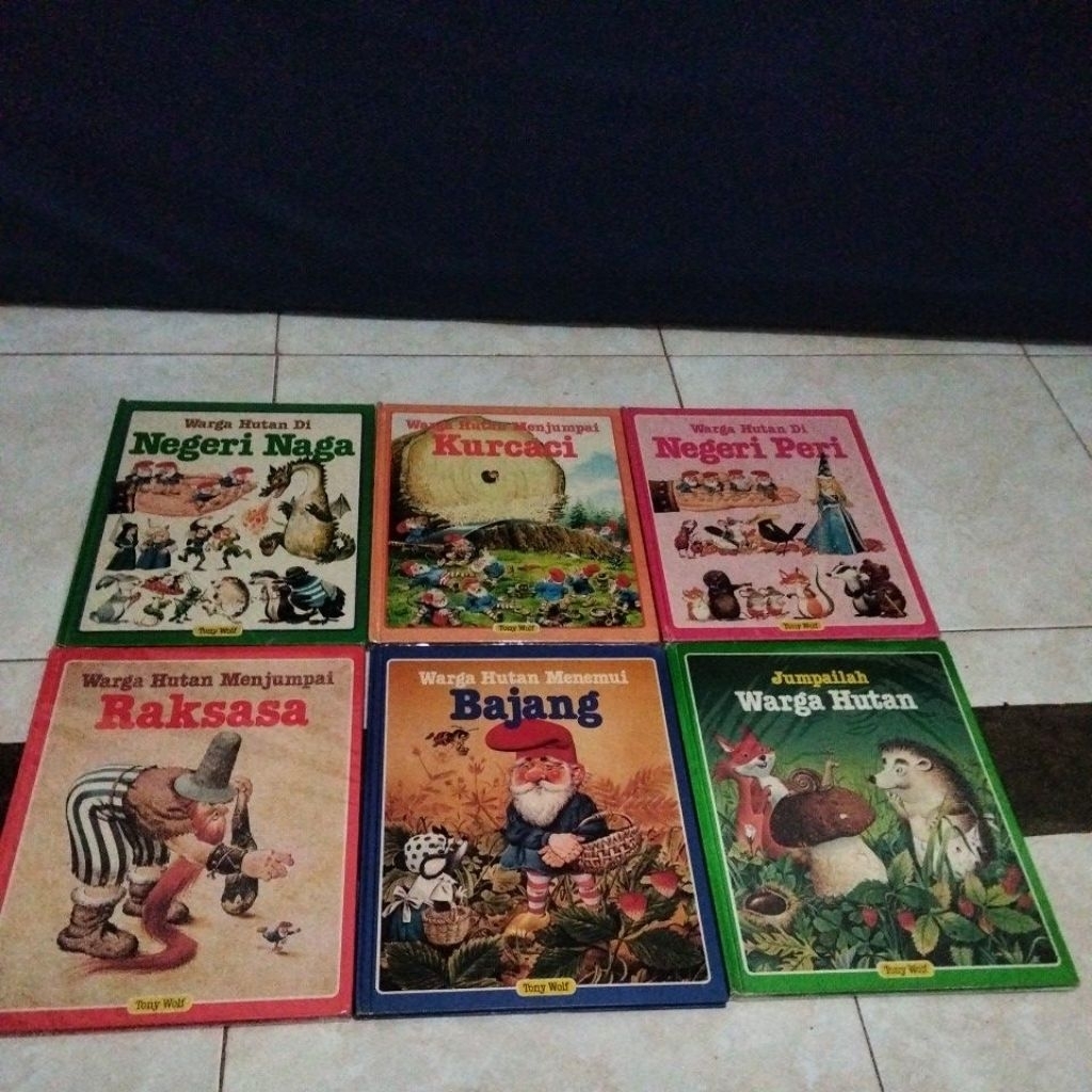 Tony wolf warga hutan