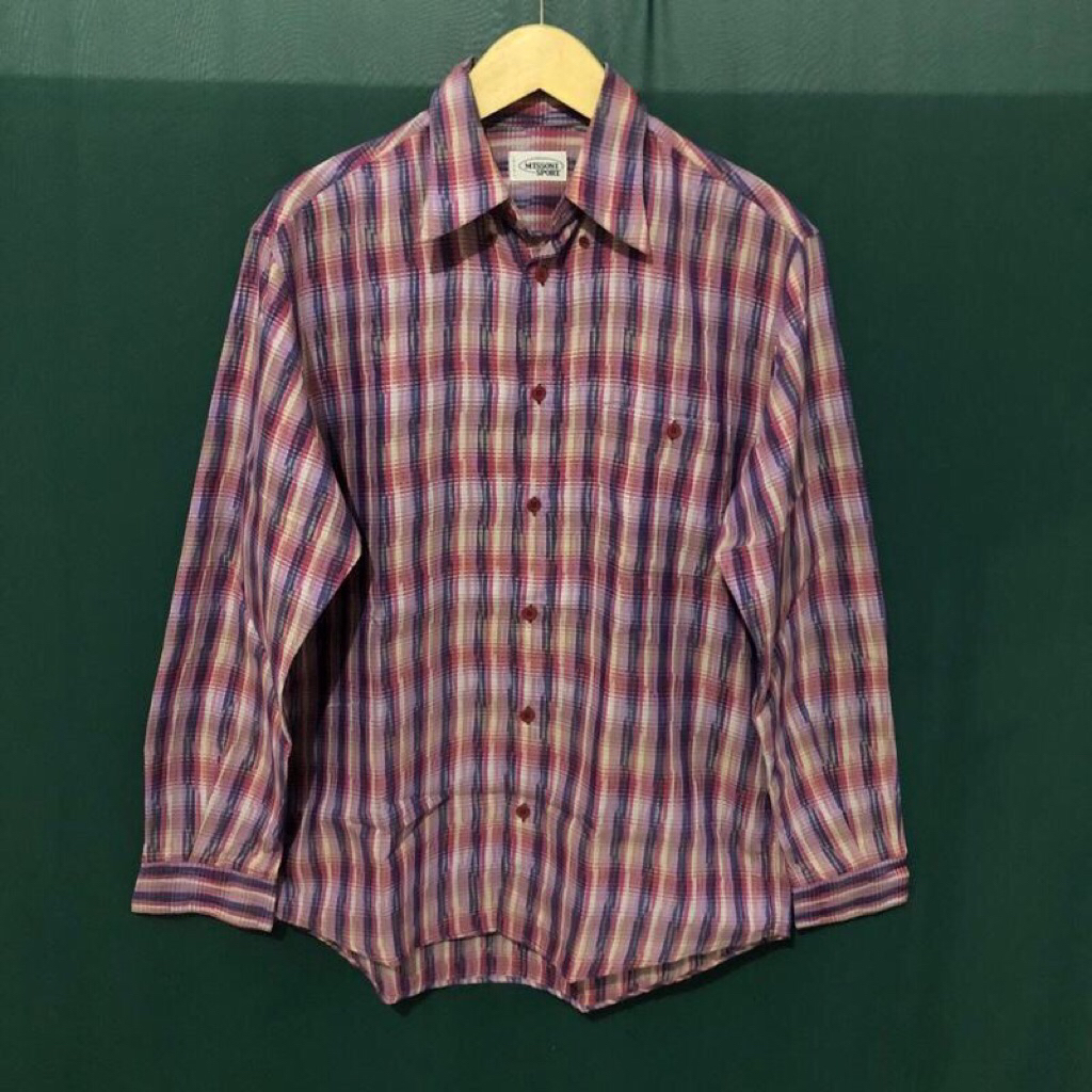 Kemeja MISSONI Plaid Multicolor [RARE]