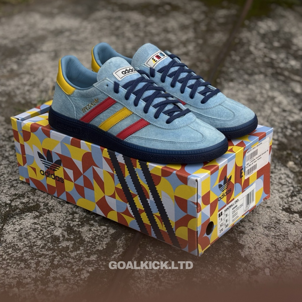 Adidas Original End Spezial Handball Blue Team Yellow HP9390 Bekas