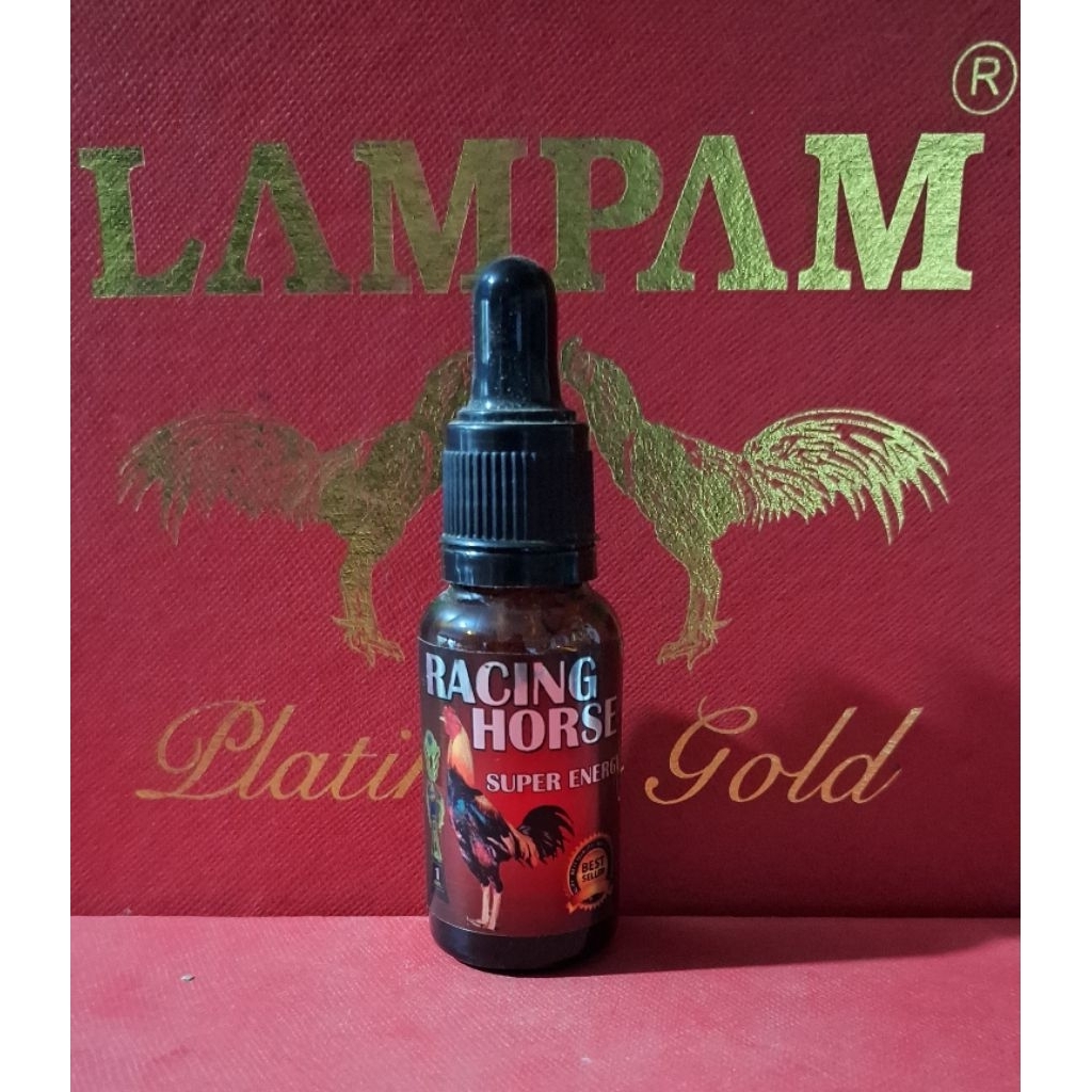 Racing Horse 30ml Super Energy Obat Ayam Aduan – Jamu Ayam Tenaga Kuat Nafas Panjang Agresif & Ganas